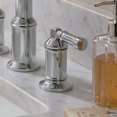 Click here to see Delta RP103723BL Delta Broderick Lever Handle Kit for Broderick Widespread Bathroom Faucet, Matte Black - RP103723BL