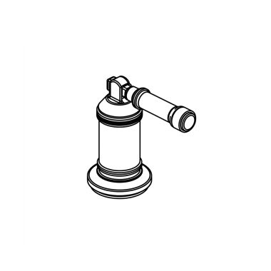 Click here to see Delta RP103723BL Delta Broderick Lever Handle Kit (2) for Broderick Two Handle Widespread Bathroom Faucet, Matte Black - RP103723BL