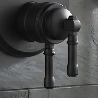 Click here to see Delta RP103747BL Delta Broderick Volume Control Handle, Set Screw & Cover for T27884 and T27984 17-Series Integrated Diverter Trim, Matte Black - RP103747BL