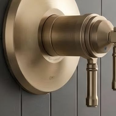 Click here to see Delta RP103748CZPR Delta Broderick Volume Control Handle, Set Screw & Cover for the T17T084 17-Series Valve Trim, Lumicoat Champagne Bronze - RP103748CZPR