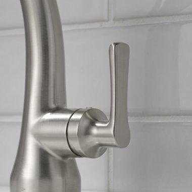 Click here to see Delta RP101514SP Delta Caffery Handle Kit for 15827LF Single-Hole Lavatory Faucet, Stainless - RP101514SP
