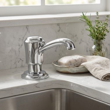 Click here to see  RP100735PCPR Delta Cassidy Soap Dispenser, Lumicoat Chrome - RP100735PCPR