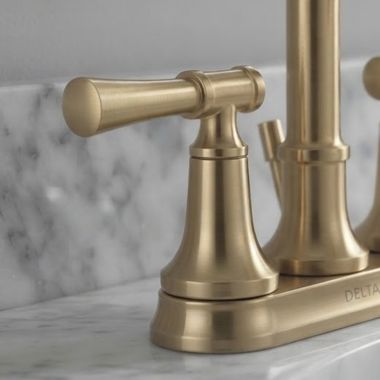 Click here to see Delta RP101207CZ Delta Chamberlain Handle Assembly for 25747LF Two-Handle Centerset Bathroom Faucet, Champagne Bronze - RP101207CZ