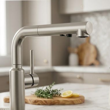 Click here to see Delta RP103842SS Delta Daneri Wand Assembly for Daneri Single Handle Pull Out Kitchen Faucet, Stainless - RP103842SS