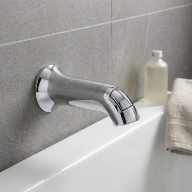 Click here to see Delta RP103558PC Delta Eldren Diverter Tub Spout for 144847 Monitor 14 Series Tub and Shower, Chrome - RP103558PC