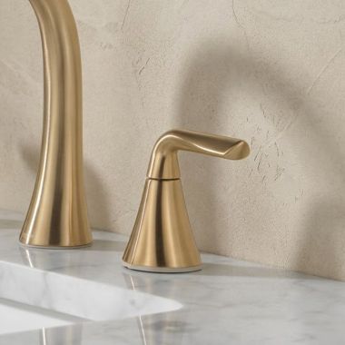 Click here to see Delta RP103571CZ Delta Eldren Lever Handle Kit for 35847LF Two Handle Widespread Bathroom Faucet, Champagne Bronze - RP103571CZ