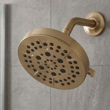 Click here to see Delta RP101959CZ Delta 5-Setting Showerhead, 1.75 GPM, Champagne Bronze - RP101959CZ 
