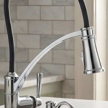 Click here to see Delta RP90284 Delta Foundry Spout Arm Assembly, Chrome - RP90284