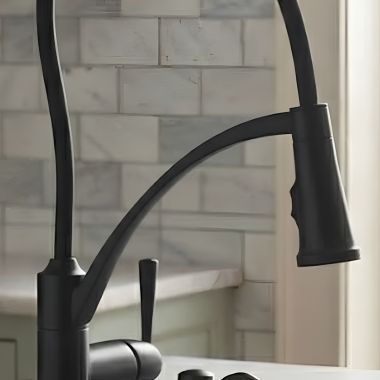 Click here to see Delta RP90284BL Delta Foundry Spout Arm Assembly, Matte Black - RP90284BL