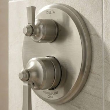 Click here to see Delta RP100945SS Delta Escutcheon for 14 Series Integrated Diverter Trim, Stainless - RP100945SS