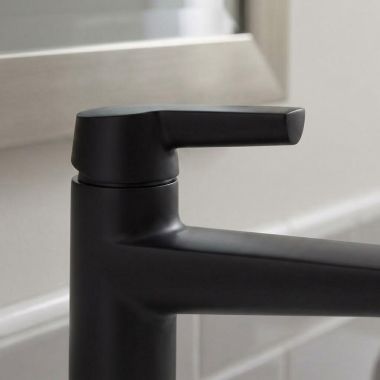 Click here to see Delta RP102206BL Delta Galeon Lever Handle, Matte Black - RP102206BL