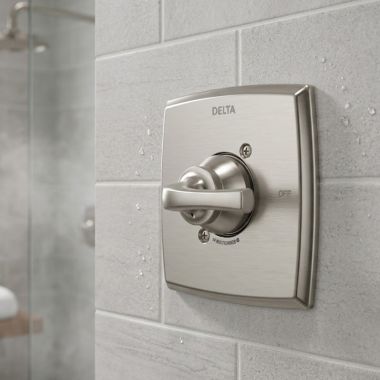 Click here to see Delta RP102030SP Delta Geist 14 Series Metal Lever Handle Kit, Spotshield Brushed Nickel - RP102030SP