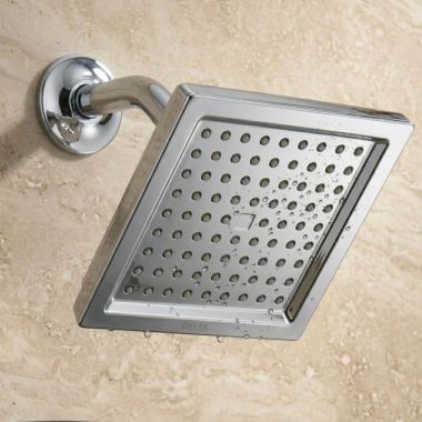 Click here to see Delta RP102029PC Delta Geist Showerhead, WaterSense, 1.75 GPM, Chrome - RP102029PC