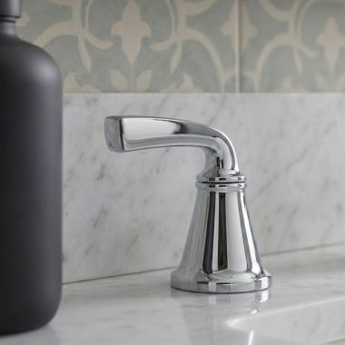 Click here to see Delta RP102026PC Delta Geist Two Metal Lever Handle Kit, ADA-Compliant, Chrome - RP102026PC
