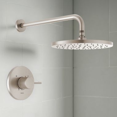 Click here to see Delta T14269-SP-PP Delta Modern Monitor 14 Series Shower Trim, Touch-Clean, MultiChoice, ADA, 1.75 GPM, Spotshiel Brushed Nickel - T14269-SP-PP