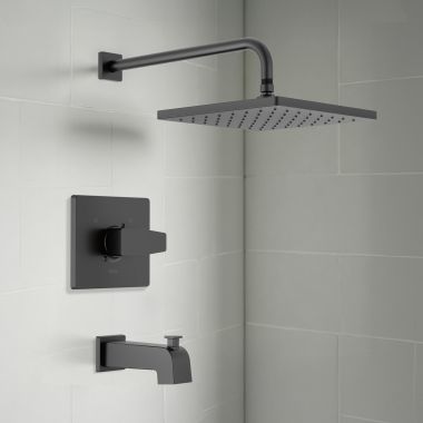 Click here to see Delta T14468-BL-PP Delta Modern Monitor 14 Series Tub And Trim Shower, Touch-Clean, MultiChoice, ADA, 1.75 GPM, Matte Black - T14468-BL-PP