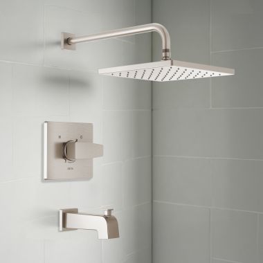 Click here to see Delta T14468-SP-PP Delta Modern Monitor 14 Series Tub And Trim Shower, Touch-Clean, MultiChoice, ADA, 1.75 GPM, Spotshield Brushed Nickel - T14468-SP-PP
