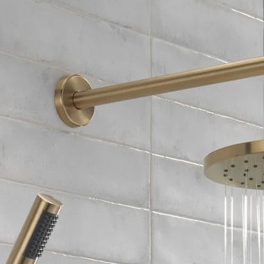 Click here to see Delta RP103692CZ Delta Shower Arm Escutcheon, Champagne Bronze - RP103692CZ