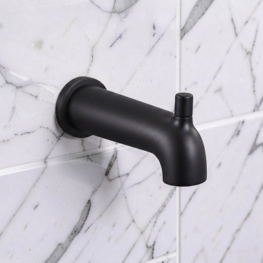 Click here to see Delta RP103696BL Delta Modern Tub Spout, Matte Black - RP103696BL