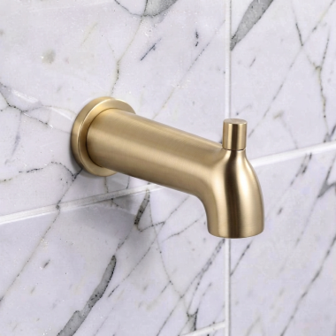 Click here to see Delta RP103696CZ Delta Modern Tub Spout, Champagne Bronze - RP103696CZ