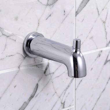 Click here to see Delta RP103696PC Delta Modern Tub Spout, Chrome - RP103696PC