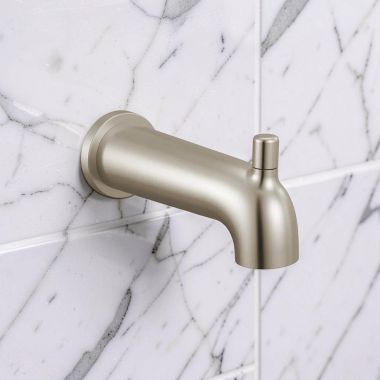 Click here to see Delta RP103696SP Delta Modern Tub Spout, SpotShield Brushed Nickel - RP103696SP