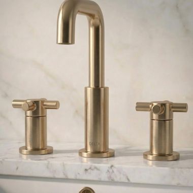 Click here to see  RP103456CZ Delta Metal Lever Handle Kit for Nicoli Widespread Bathroom Faucet, Champagne Bronze - RP103456CZ