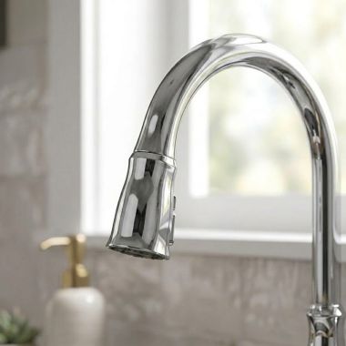 Click here to see Delta RP101832PC Delta Ophelia ShieldSpray Wand Assembly for Kitchen Faucet, Chrome - RP101832PC