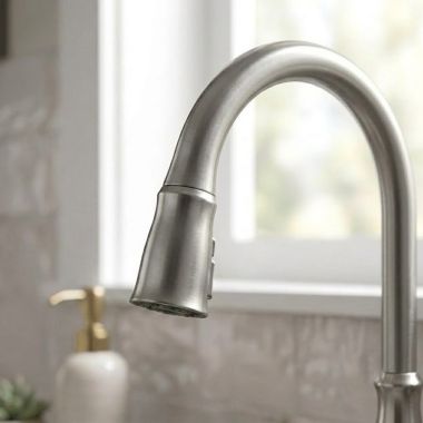 Click here to see Delta RP101832SP Delta Ophelia ShieldSpray Wand Assembly for Kitchen Faucet, Spotshield Stainless - RP101832SP
