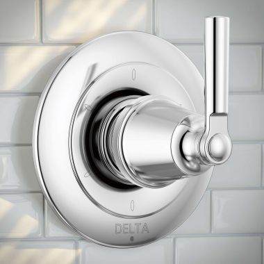 Click here to see Delta T11935 Delta Saylor Six Function Diverter Trim - Three Individual Positions & Three Shared Positions, Chrome - T11935