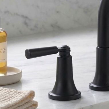 Click here to see Delta RP102205BL Delta Saylor Handle Kit For Roman Tub Faucet, ADA, Matte Black - RP102205BL 