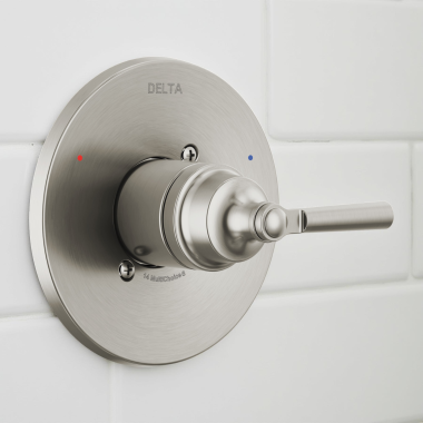 Click here to see Delta T14035-SS Delta Saylor Monitor 14 Series Valve Only Trim, ADA-Compliant, Stainless - T14035-SS
