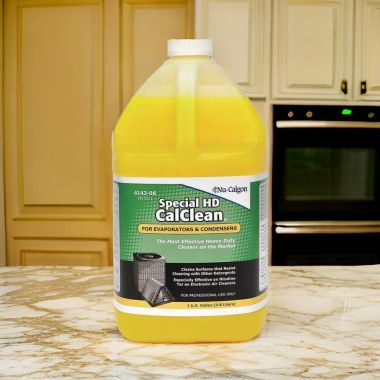 Click here to see Nu Calgon 4143-08 Nu-Calgon CalClean Special HD Coil Cleaner, 1 Gallon Bottle -  4143-08