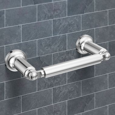 Click here to see Delta 73550 Delta Saylor Pivoting Toilet Paper Holder, Chrome - 73550