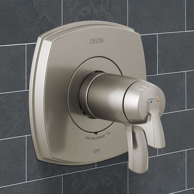 Click here to see Delta T17T076-SS-PR Delta Stryke TempAssure 17T Series Valve Only, Volume Control, MultiChoice, ADA, Lumicoat Stainless - T17T076-SS-PR