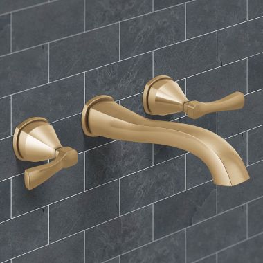 Click here to see Delta T3576LF-CZ-PR-WL Delta Stryke Wall-Mount Lavatory Faucet for 8