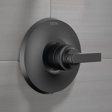 Click here to see Delta T14089-BL Delta Tetra Monitor 14 Series Valve Only Trim, Lever Handle, MultiChoice, ADA-Compliant, Matte Black - T14089-BL