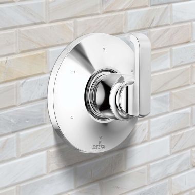 Click here to see Delta T11989-PR Delta Tertra Six-Function Diverter Trim, ADA, Lumicoat Chrome - T11989-PR