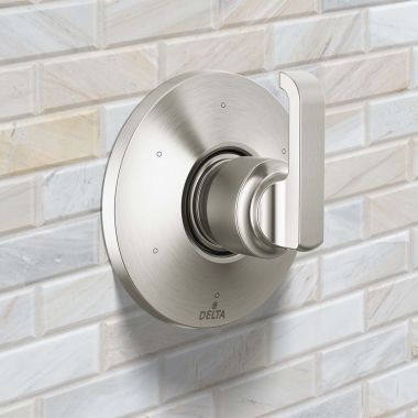 Click here to see Delta T11989-SS-PR Delta Tertra Six-Function Diverter Trim, ADA, Lumicoat Stainless - T11989-SS-PR