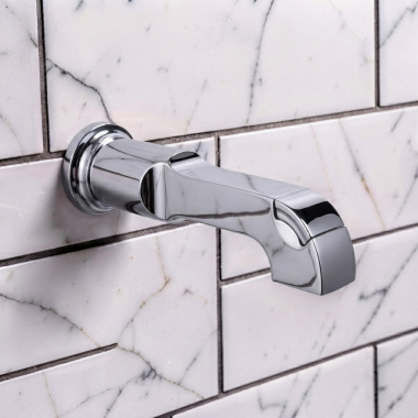 Click here to see Delta RP102060PCPR Delta Tetra Diverter Tub Spout, Lumicoat, Chrome - RP102060PCPR