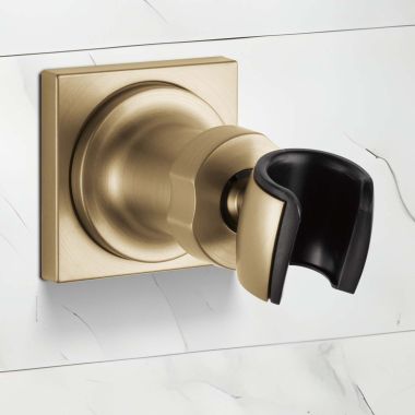 Click here to see Delta U4010-CZ-PR-PK Delta Universal Adjustable Wall Mount For Hand Shower, Lumicoat Champagne Bronze - U4010-CZ-PR-PK