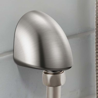 Click here to see Delta 50560-KS-PR Delta Universal Showering Components - Wall Elbow For Hand Shower, Lumicoat Black Stainless - 50560-KS-PR