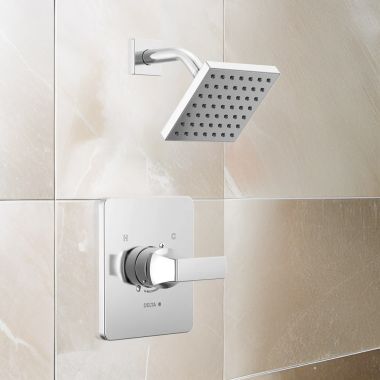 Click here to see Delta T14237 Delta Velum Monitor 14 Series Shower Trim, TouchClean, MultiChoice, ADA, 1.75 GPM, Chrome - T14237