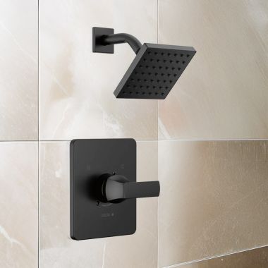 Click here to see Delta T14237-BLLHD Delta Velum Monitor 14 Series Shower Trim, TouchClean, MultiChoice, ADA, 1.75 GPM, Matte Black - T14237-BLLHD