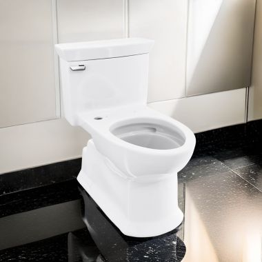Click here to see Toto CST964CEFGAT40#01 TOTO Eco Soiree WASHLET+ One-Piece Toilet, Elongated, 1.28 GPF, CeFiONtect, Universal Height, Cotton White - CST964CEFGAT40#01