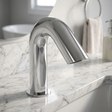 Click here to see TOTO SENSOR DEVICES TLE28002U1#CP TOTO Standard-R Touchless Spout, Polished Chrome - TLE28002U1#CP