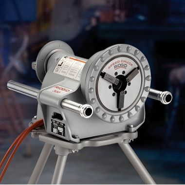 Click here to see Ridgid 41855 RIDGID Model 300 Power Drive with Speed Chuck, Reversible, 1 Phase, 115V, 15 AMP (Tool Only) - 41855