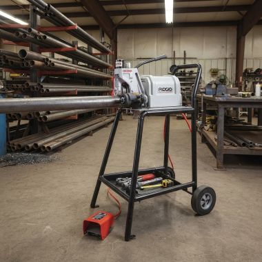Click here to see Ridgid 65902 Ridgid 65902 Model 918-I 230 Volt Complete Electric Roll Grooving Machine Export