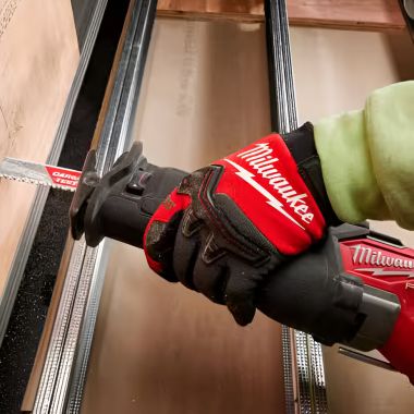 Click here to see Milwaukee 48-73-8530 Milwaukee Wrecking Work Gloves, Synthetic Leather, Small - 48-73-8530 