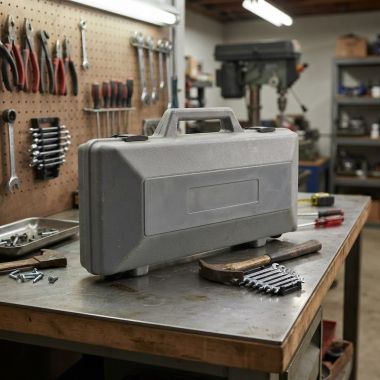 Click here to see Ridgid 49662 RIDGID Tool Box for 918 Roll Groover - 49662